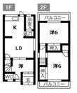 堺市西区神野町2丁の間取図
