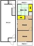 松原市天美東1丁目の間取図
