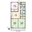 ハイツ不動上平井の間取図