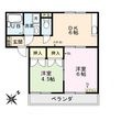 ハイツKODAの間取図