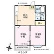 レジデンス中原Aの間取図