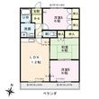 ルベール中原の間取図