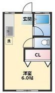 コーポひまわりの間取図