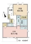 テラステラの間取図