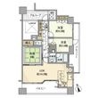 ライオンズステージ立川ラフィナタワーの間取図