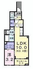 ソレイユ緑ヶ丘の間取図