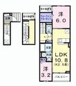 ソレイユ緑ヶ丘の間取図