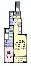 ソレイユ緑ヶ丘の間取図