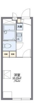 レオパレスＮＡＫＡＧＯＭＥの間取図