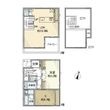 西荻北戸建の間取図