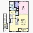 ヴィラ・グレイスIIの間取図