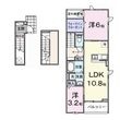 ヒカルサ西東京向台ウエストの間取図