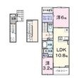ヒカルサ西東京向台ウエストの間取図