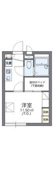 レオパレスグランシャリオの間取図