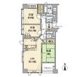 藤和シティホームズ三鷹の間取図