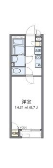 クレイノビュートップ相原の間取図