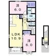 アルエットの間取図