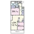 コスモステラス イーストの間取図