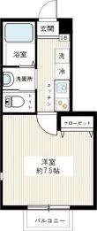 コンフォールMザ・ファーストの間取図