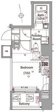 プレセダンヒルズ八王子の間取図
