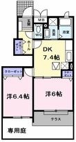 グランフィオーレの間取図