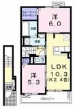 グリーン クレールの間取図