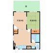 谷マンションの間取図