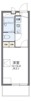 レオパレスメイフラワーの間取図