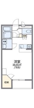 レオパレスコスモスカイの間取図