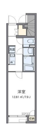 拡大写真:クレイノ翼 1階K2の間取り