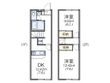 レオパレス東の間取図