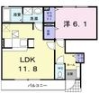 ラ ソレイユの間取図