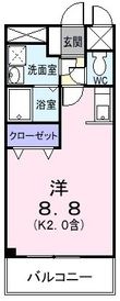 アベニュー末広の間取図