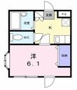 写真：リエス東中神1階の間取図