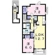 スパーブＢの間取図