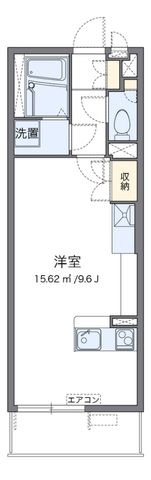 拡大写真:レオネクストトレフール 1階K1の間取り
