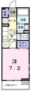 セントラル・ヒル小作台の間取図