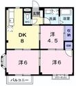 ヴィラ富士見台の間取図