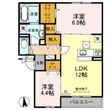 ウエストキューブの間取図