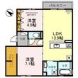 摂津市鳥飼下2丁目の間取図