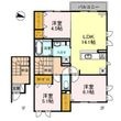 箕面市西小路3丁目の間取図