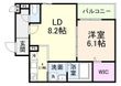 茨木市沢良宜西１丁目の間取図
