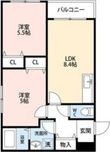 豊中市利倉東1丁目の間取図