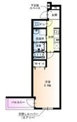 尼崎市南武庫之荘７丁目の間取図