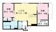 吹田市山田 東4丁目の間取図