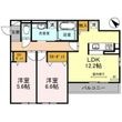 大阪市城東区鴫野東1丁目の間取図