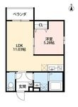 大阪市生野区小路東1丁目の間取図