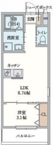 尼崎市次屋1丁目の間取図
