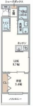 尼崎市次屋1丁目の間取図