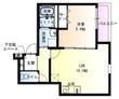 大東市三住町の間取図